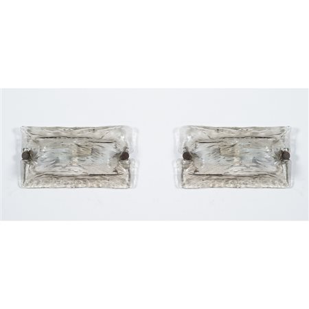 TONI ZUCCHERI, Coppia di lampade da parete