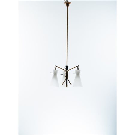 PRODUZIONE ITALIANA 1950 ca., Lampada a sospensione