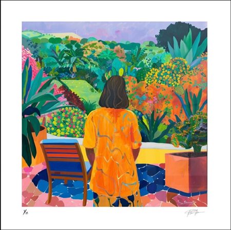 PRINCE RICHARD Panama 1949 "The sunny terrace l"