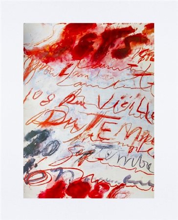TWOMBLY CY Stati Uniti 1928 - Roma 2011 "Senza titolo"