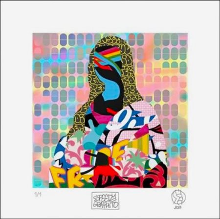 SPEEDY GRAPHITO - OLIVIER RIZZO Francia 1961 "Monna Lisa"