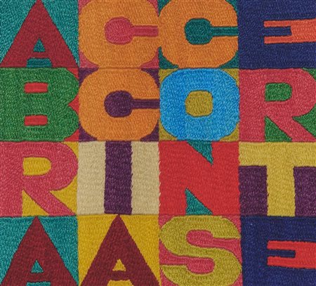 Alighiero Boetti, A braccia conserte 2023

