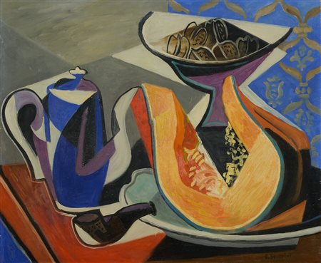 Gino Severini, Natura morta 1947