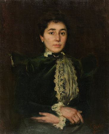 Giacomo Balla, Ritratto di donna 1890

