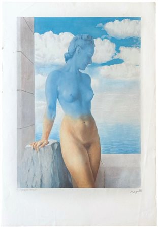 René Magritte (AFTER),  La Philosophie et la Peinture : La Magie noire