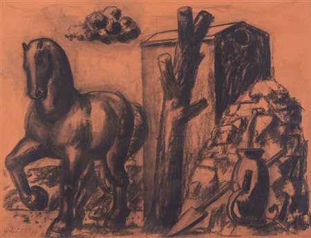 Hermann&nbsp;Albert&nbsp;(Ansbach&nbsp;1937) Senza titolo (Untitled), 1988,...