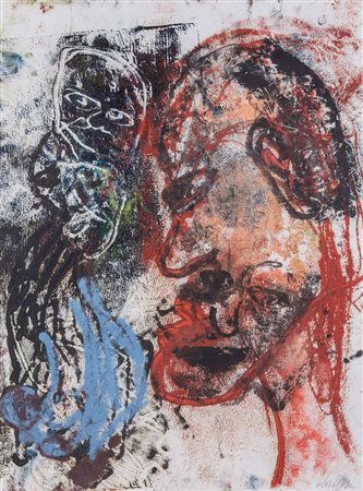 Martin&nbsp;Disler&nbsp;(Seewen&nbsp;1949 - Geneva 1996) Senza titolo...