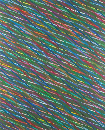 Piero&nbsp;Dorazio&nbsp;(Rome 1927 - Perugia 2005) Cromo, 1986, oil on...