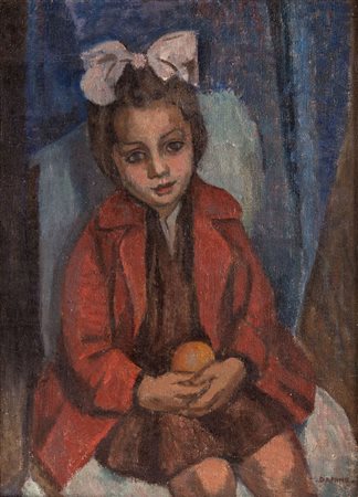 Daphne&nbsp;Casorati&nbsp;(London 1897 - Turin 1982) Ritratto di Fanciulla...