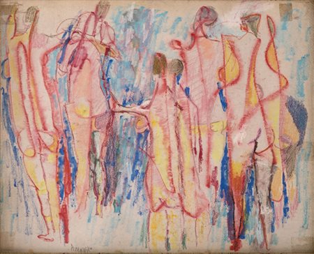 Fausto Pirandello&nbsp;( Rome 1899 &ndash; Rome 1975 ) Bagnanti (Bathers),...