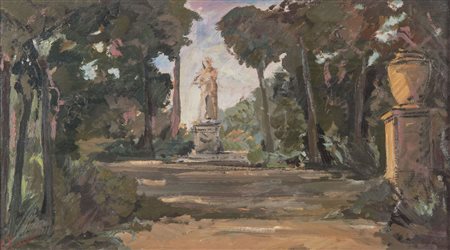 Achille Funi&nbsp;(Ferrara 1890 - Appiano Gentile 1972) Paesaggio...