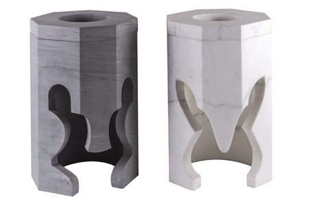 Federico&nbsp;Caruso, (Milan, 1971) Coppia di elmi luminosi (A pair of light...