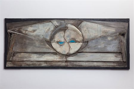 Bruno Coccoli&nbsp;(Salerno 1935) Dialoghi lunari, 2002, wood and lead...