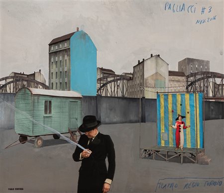 Paolo Ventura (1968)  - Pagliacci #3, Teatro Regio Torino, 2016