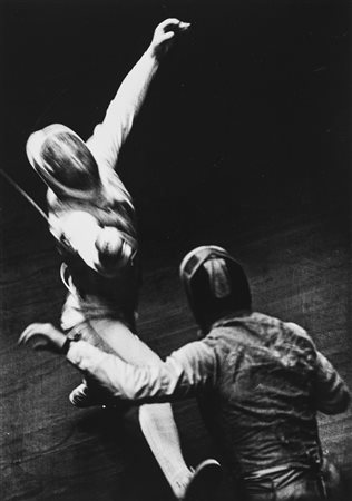 Lev Borodulin (1923-2018)  - Fencing, 1960
