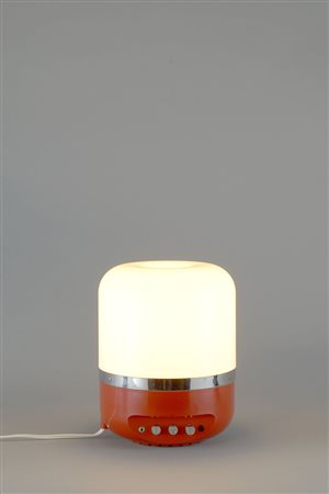 A radio table lamp Europhon, radio table lamp by&nbsp;Adriano&nbsp;Rampoldi,...