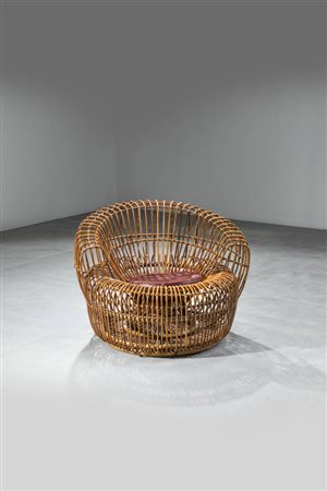 TOFFOLONI WHERTER E PALANGE PIETRO<BR>Poltrona mod. 526