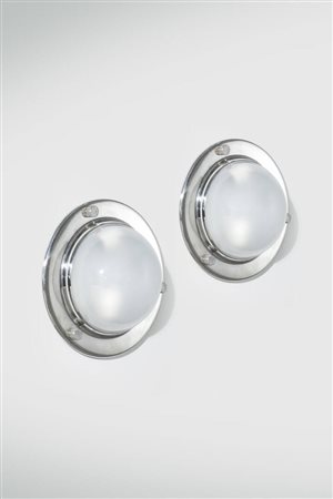 LUIGI CACCIA DOMINIONI<BR>Coppia di lampade da parete mod. LSP6