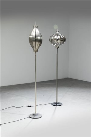 MATEGOT MATHIEU, nello stile di<BR>Coppia di lampade da terra