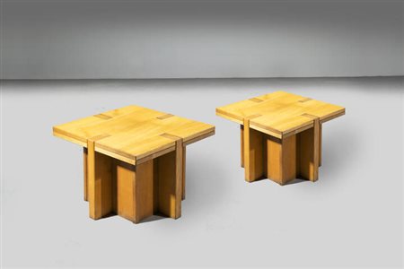 PRODUZIONE ITALIANA<BR>Coppia di tavolini