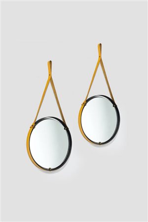PRODUZIONE ITALIANA<BR>Coppia di specchi da parete