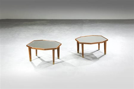 PRODUZIONE ITALIANA<BR>Coppia di tavolini