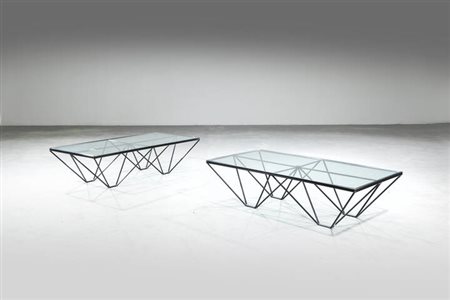 PRODUZIONE ITALIANA<BR>Coppia di tavolini