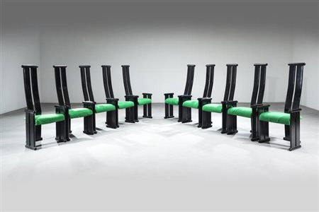 PRODUZIONE ITALIANA<BR>Dieci sedie post-moderne