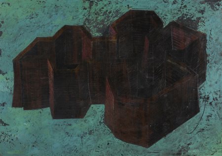 DIPINTO ARCHITETTURE F.TO M. RIDOLFI