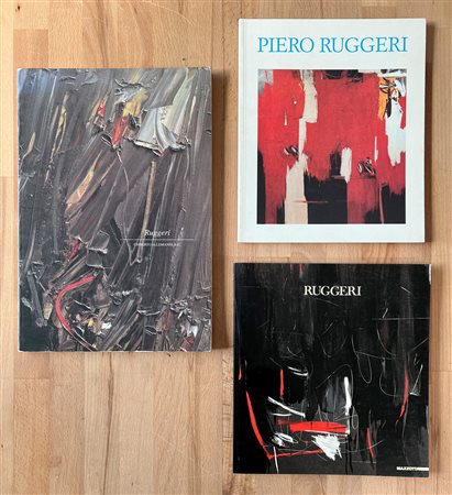 PIERO RUGGERI - Lotto unico di 3 cataloghi