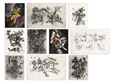 UMBERTO MASTROIANNI (1910-1998) - Poeti sovietici, 1964