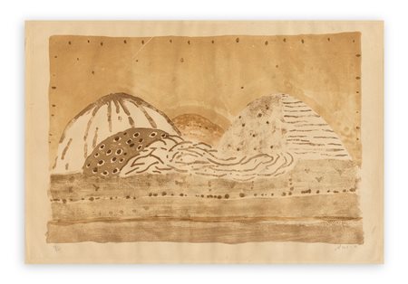 ANTON ZORAN MUSIC (1909-2005) - Paysage Siennois, 1953