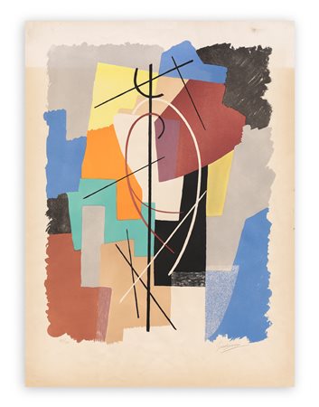 GINO SEVERINI (1883-1966) - Poesie Algebriche, 1962/1963