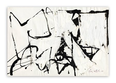 CLAUDIO CINTOLI (1935-1978) - Senza Titolo, 1961