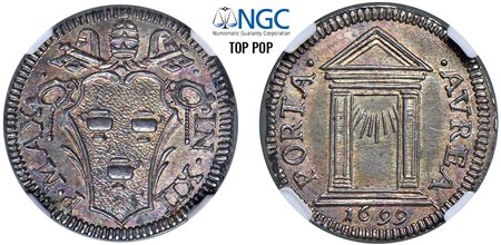 INNOCENZO XII, Antonio Pignatelli (1691-1700) - Grosso 1699, Roma