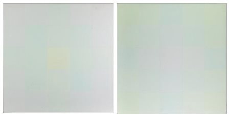 Jorrit Tornquist OP. 443C, 1972 acrilico e liquitex su tela, cm 60x60...