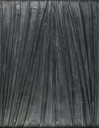 Umberto Mariani LA FORMA CELATA, 1993 piombo e acrilico su tavola, cm...