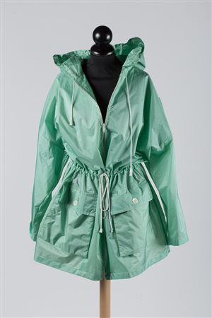 Gucci 1980&#39;sA rain mac with hood and&nbsp;coulisse closure at the waist,...