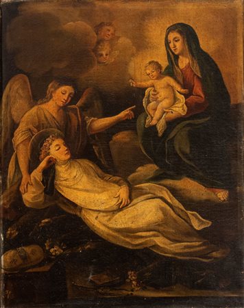 Visione mistica di Santa Rosalia