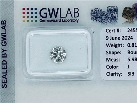 DIAMANTE 0,81 CT J -SI3 - C40509-4