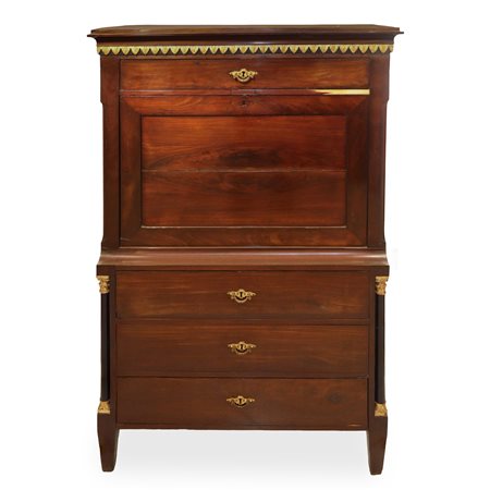 Chiffonier in legno a corpo unico, Sicilia