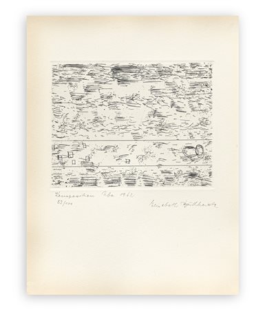 CARL BUCHHEISTER - Komposition, 1962