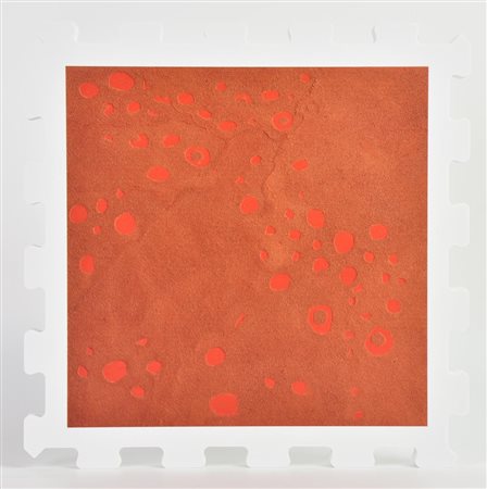 Luigi Mainolfi TERRA DEL SOLEstampa UV su FX high quality bianco, cm...