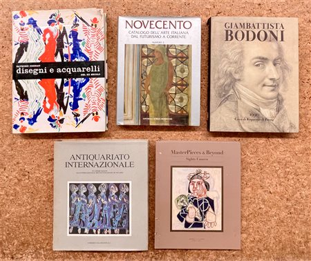 COLLETTIVE D'ARTE - Lotto unico di 5 cataloghi