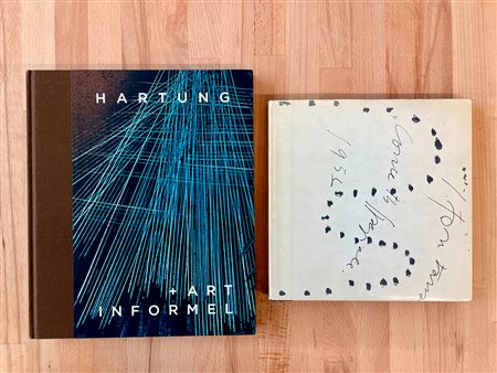 HANS HARTUNG E LUCIO FONTANA - Lotto unico di 2 cataloghi