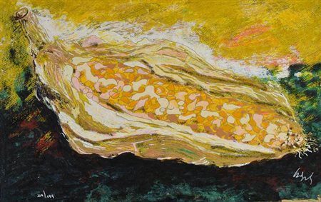 Mimmo Nobile NAVIGARE VELOCEMENTE serigrafia materica, cm 35x50; es. 119/199...