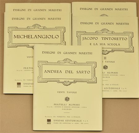 DISEGNI DI GRANDI MAESTRI cofanetto contenente n 100 riproduzioni...