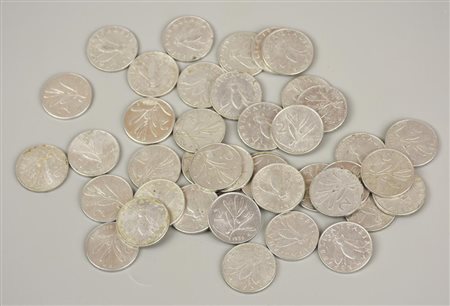 LOTTO DI LIRE ITALIANE composto da monete da 2 lire vari anni di coniazione