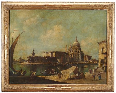 Ignoto, nello stile di Francesco Guardi

"Veduta del Canal Grande con Punta del