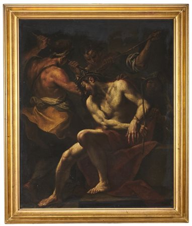 Filippo Abbiati (attr.)

"Incoronazione di spine"
olio su tela (cm 109x88)
in co